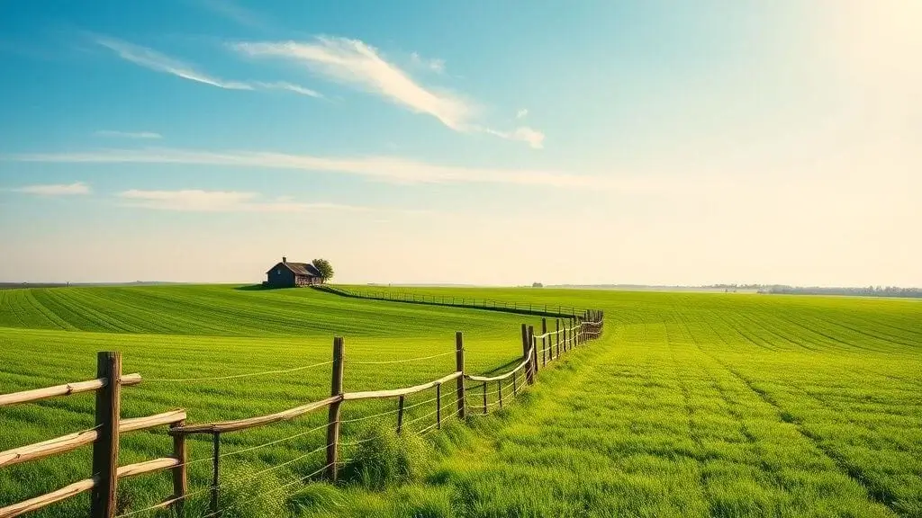 Farm landscape